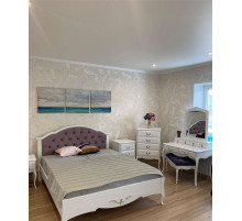 Односпальная кровать Флоренция MUR-112-01/1 с каретной стяжкой